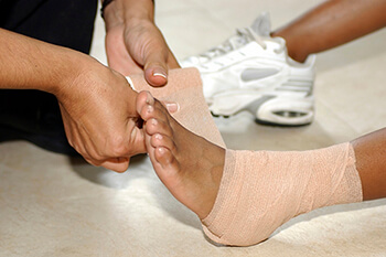 ankle sprain treatment in Chicago, IL 60614, Highland Park, IL 60035 and Chicago, IL 60640